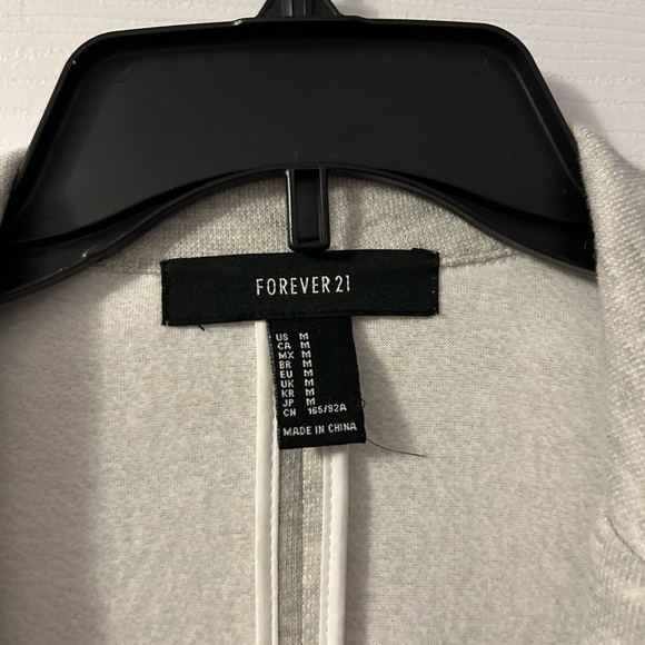 Long Light Grey Coat - Picture 4 of 4